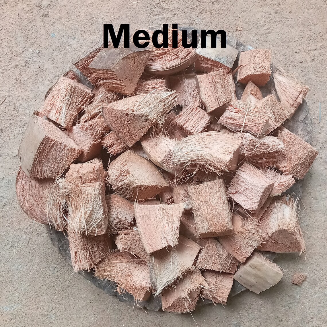 Pure Organic Coconut Husk Chips Coconut Husk Pieces 100 Etsy