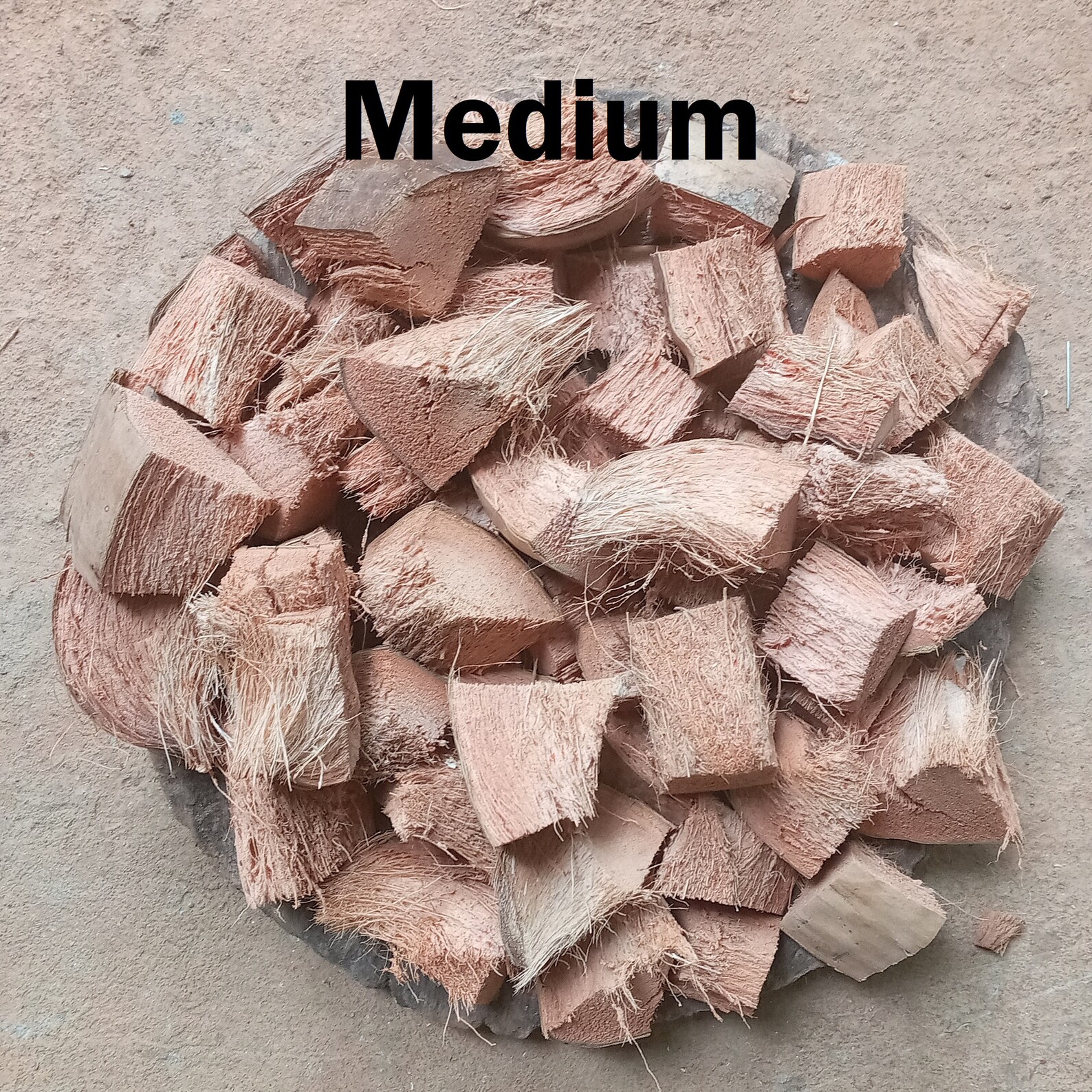 Pure Organic Coconut Husk Chips Coconut Husk Pieces 100 Etsy