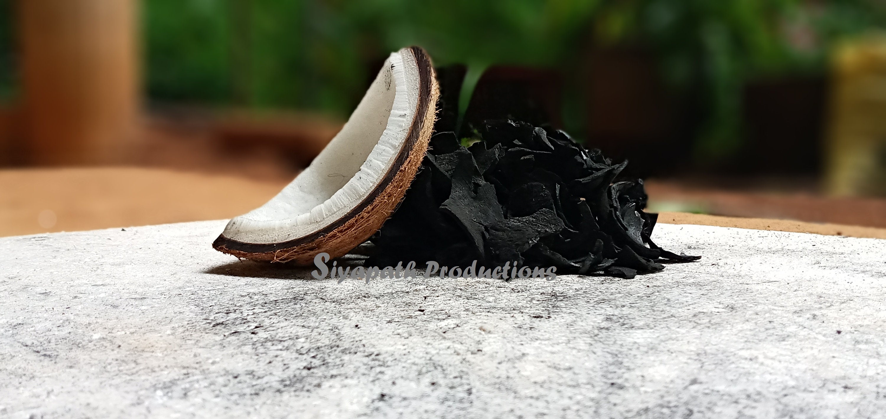 COCONUT Shell CHARCOAL / Organic Coconut Charcoal Pieces / Coconut