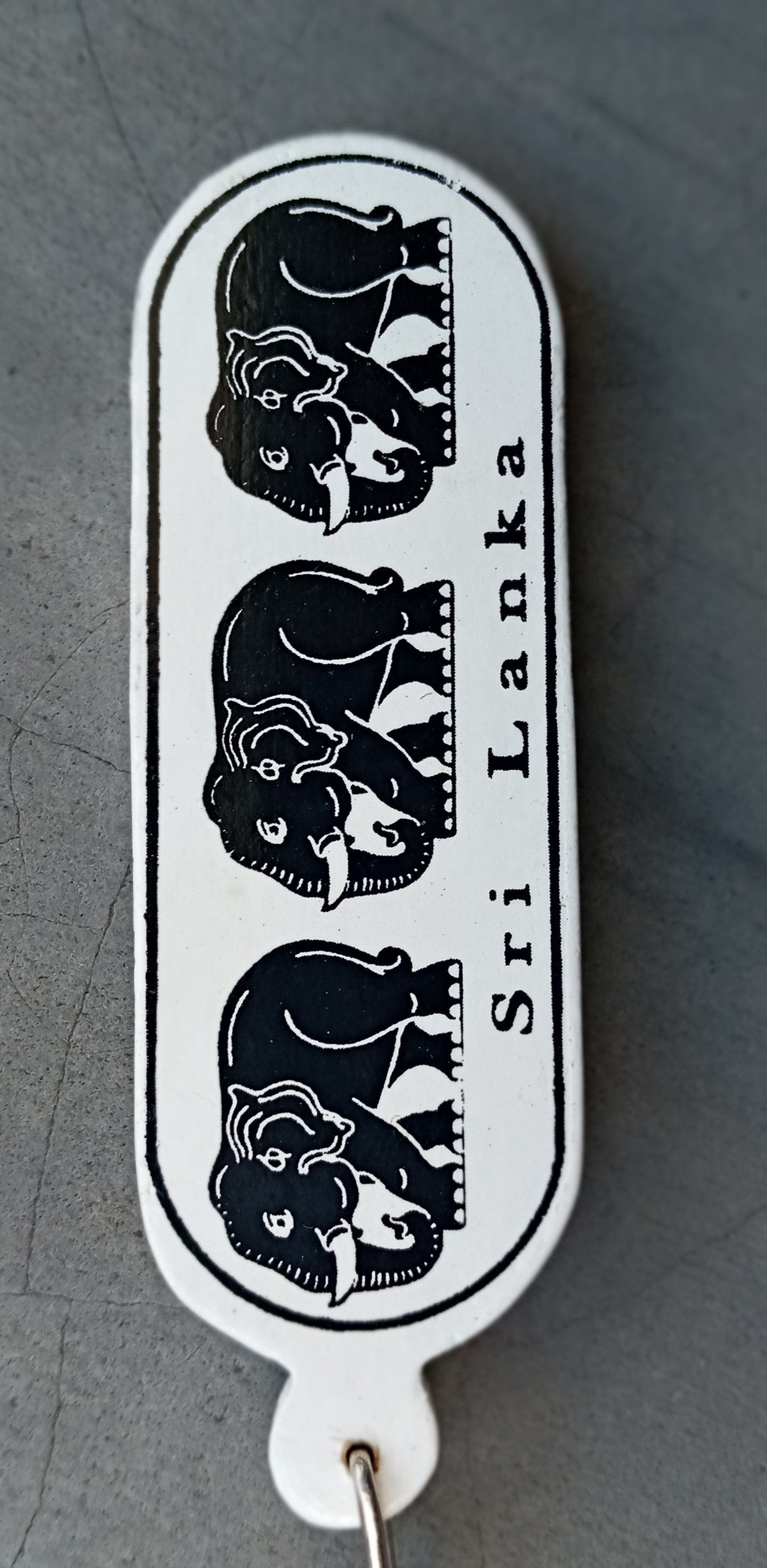 Wooden Key Tag / Wooden Keychain/ Elephant Key Tag /elephant Etsy