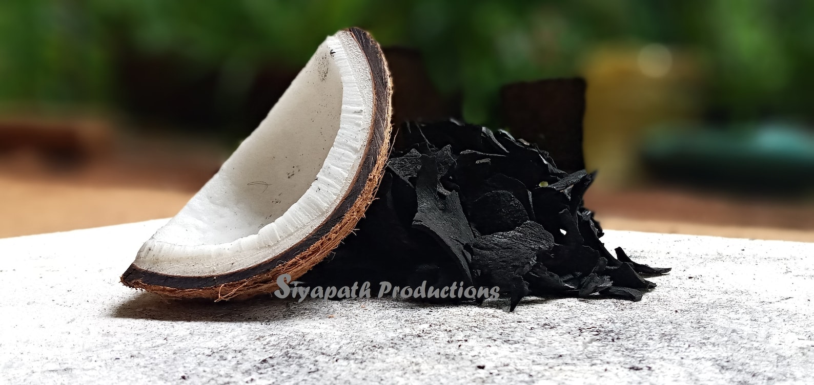 COCONUT Shell CHARCOAL / Organic Coconut Charcoal Pieces / Coconut