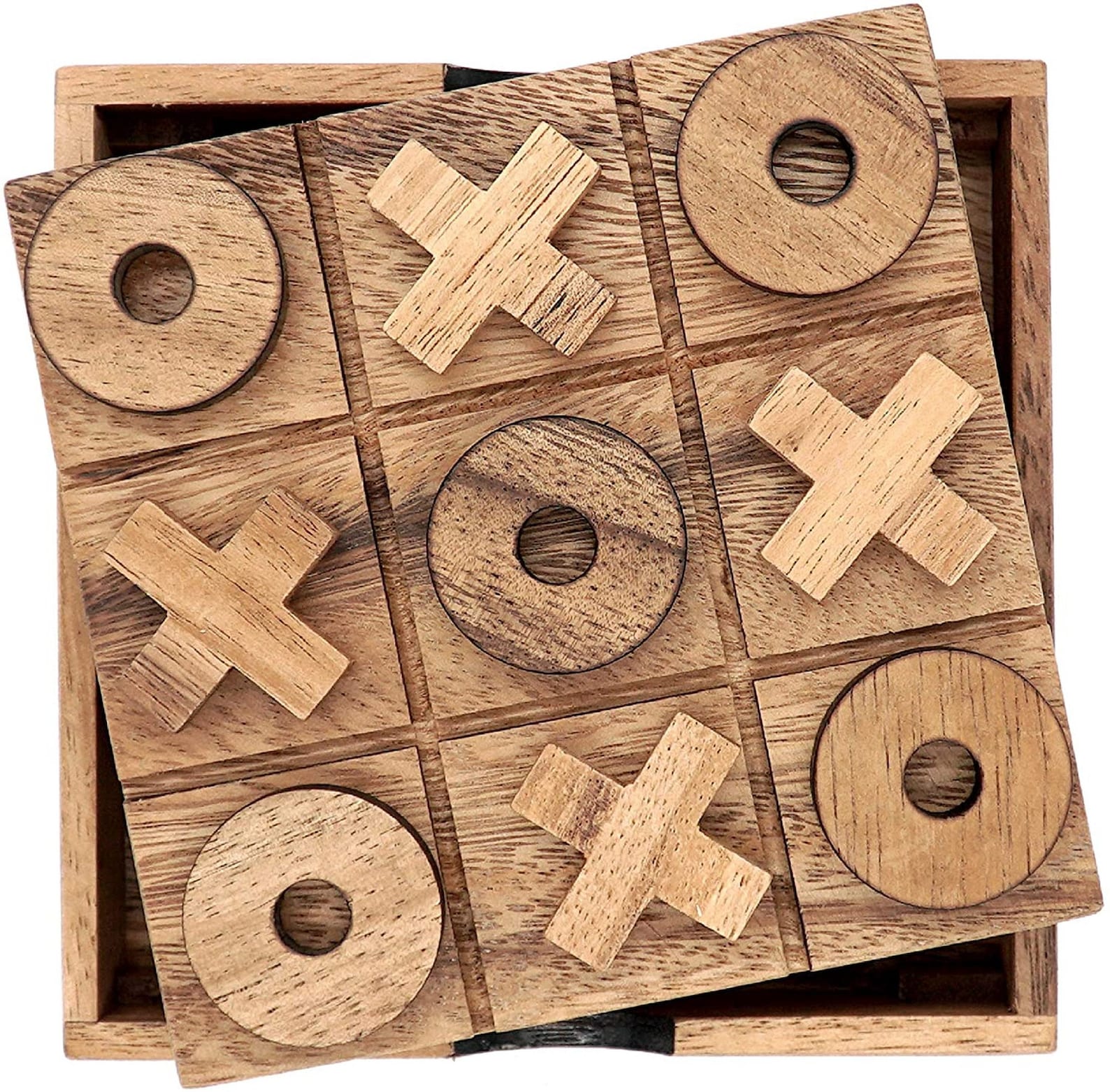 Tic Tac Toe Tabletop Game Set XOX Strategy Game Tic Tac Toe Etsy