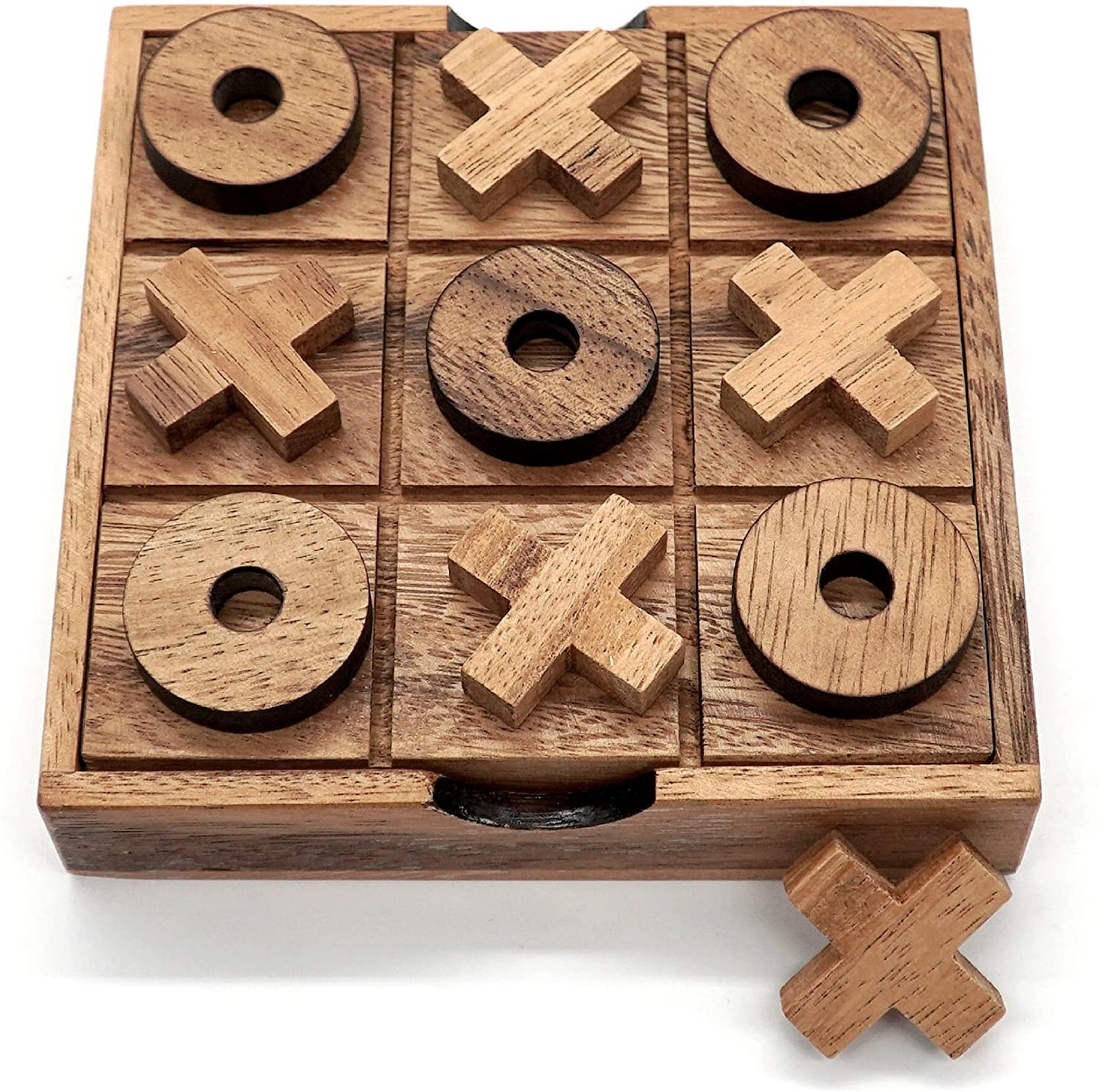Tic Tac Toe Tabletop Game Set XOX Strategy Game Tic Tac Toe Etsy