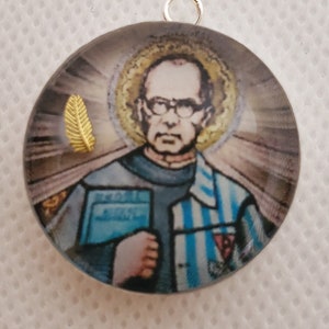 St. Maximilian Kolbe Medal/Pendant for Pets or People