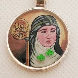 St. Brigid Medal/Pendant for Pets or People
