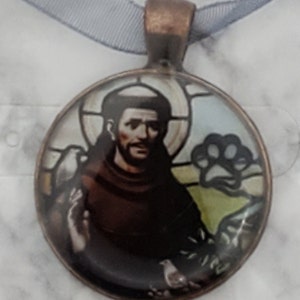 St. Francis of Assisi Medal/Pendant for Pets or People