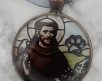 St. Francis of Assisi Medal/Pendant for Pets or People