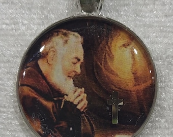 St. Padre Pio of Pietrelcina Medal/Pendant for Pets or People