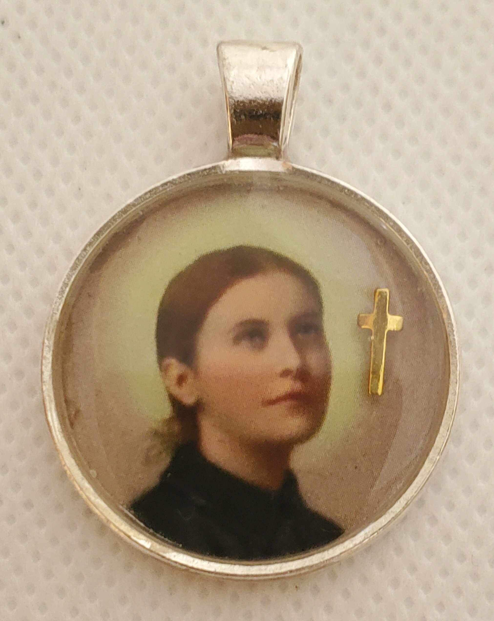 St. Gemma Galgani Medal/Pendant for Pets or People