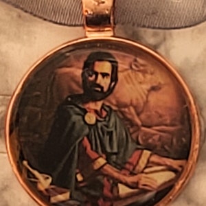 St. Luke the Evangelist Medal/Pendant for Pets or People