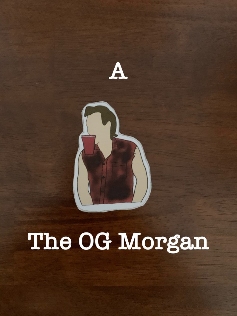 Morgan Wallen Vinyl Stickers Set 1 | Etsy