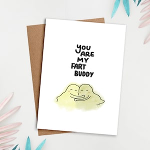 tu es mon copain pet carte de vœux | Jolie carte, carte d'amour, carte de fête des pères, carte de mariage, carte de Saint-Valentin, carte d'anniversaire, carte de voeux