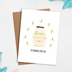 J'en ai marre de vous | Jolie carte, Bananes, Carte d'amour, Carte de remerciement, Carte de voeux, Boutiques asiatiques, Art asiatique, Binggrae