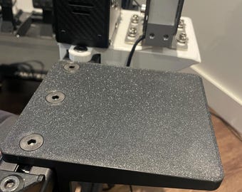 Customizable Mousepad for Sim Racing Rig | Designed For Aluminum Extrusion Mounting | M8 Hardware Included