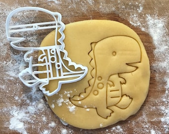 Dinosaur cookie cutter, T-rex cookies, Tyrannosaurus,  Polymer clay Cutter, Fondant cutter, Jewelry cutter, Birthday party favor