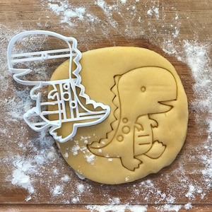 Dinosaur cookie cutter, T-rex cookies, Tyrannosaurus,  Polymer clay Cutter, Fondant cutter, Jewelry cutter, Birthday party favor