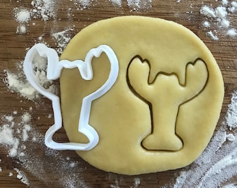 Lobster cookie cutter, Nautical cutter, Sea cookies, Crab cookie cutter, Polymer clay Cutter, Fondant cutter, Jewelry cutter, Earring cutter