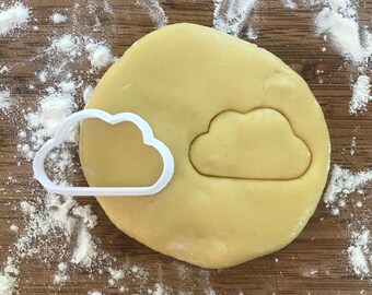 Cloud cookie cutter, Cloud cookies, Polymer clay Cutter, Fondant cutter, Jewelry cutter, Earring cutter, Birthday party favor, Cookie Mold
