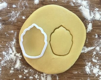 Cupcake cookie cutter, Muffin cookie cutter, Birthday Cookie Cutters, Polymer clay Cutter, Jewelry cutter, Earring cutter, Fondant Icing