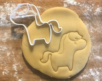 Horse cookie cutter, Horse gifts, Horse lovfer gift, Pony cookie cutter, Animal lover gift, Gift for mom, Farm animal baby shower, clay