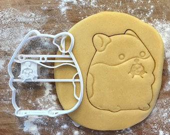 Hamster cookie cutter, Eating hamster biscuits, Dwarf hamsters, Kids party ideas,  DIY wedding favors, Gift gifts present, Mouse mice rat