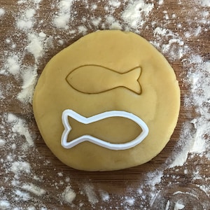 Fish cookie cutter, Nautical cutter, Sea cookies, Ocean cookies, Polymer clay Cutter, Fondant cutter, Jewelry cutter, Earring cutter
