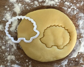 Hedgehog cookie cutter, Hedgehog cookies, Polymer clay Cutter, Animal cookies, Fondant cutter, Jewelry cutter, Earring cutter, Woodland