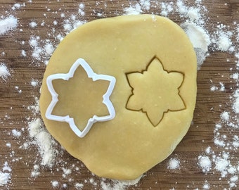 Snowflake cookie cutter, Christmas cookies,Winter cookies, Winter party favors, Polymer clay Cutter, Jewelry cutter, Earring cutter,