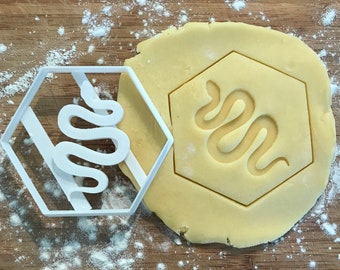 Snake cookie cutter, Snake gifts, fondant clay cutter,  Gift for mom, DIY wedding favor, Reptile birthday party, Halloween decor