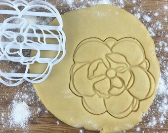 Cherry flower cookie cutter, fondant clay cutter, Plant lover gift, Gift for mom, Floral cookie cutter, DIY wedding favor, Cherry blossom