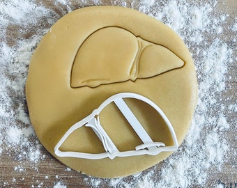 Anatomical lungs cookie cutter, Medical cookie cutter, Future doctor, Gifts for medical student science students, Nurse gifts, Fondant clay