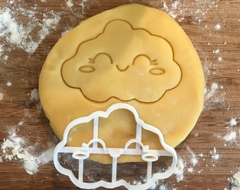 Cloud cookie cutter, Cloud cookies, Polymer clay Cutter, Fondant cutter, Jewelry cutter, Earring cutter, Birthday party favor, Cookie Mold