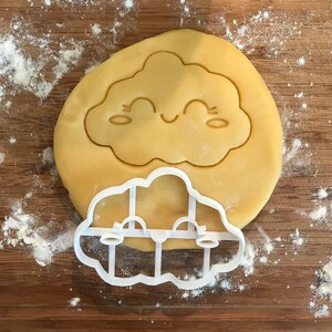 Cloud cookie cutter, Cloud cookies, Polymer clay Cutter, Fondant cutter, Jewelry cutter, Earring cutter, Birthday party favor, Cookie Mold