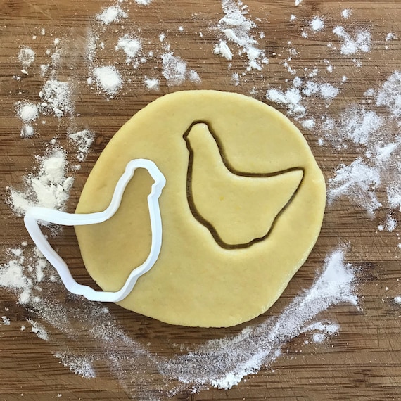 Chicken cookie cutter, Farm animals, Polymer clay Cutter, Animal cookies, Fondant cutter, Jewelry cutter, Earring cutter, Hen cookie cutter