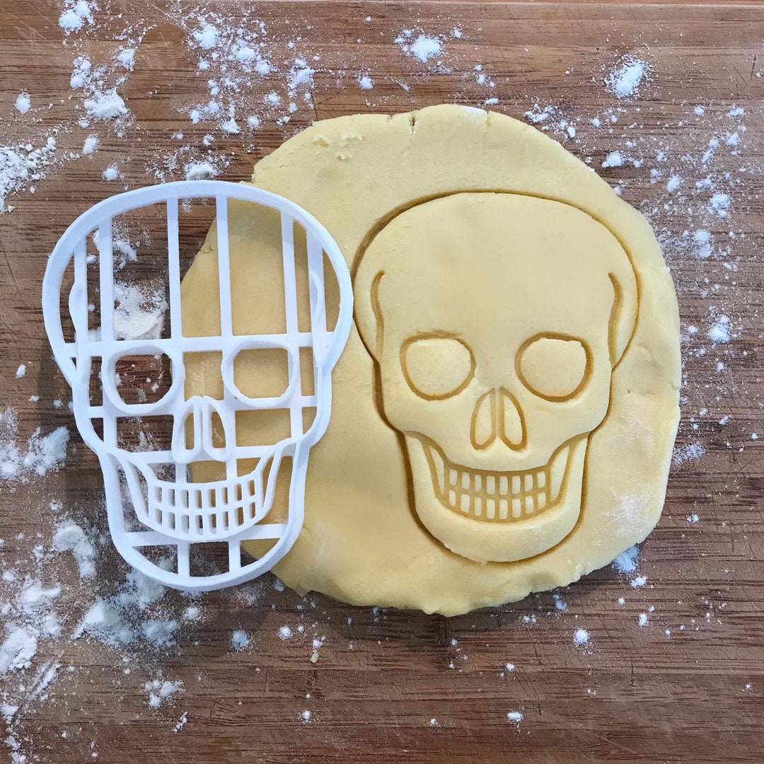 Human Skull Cookie Cutter, Archaeology Gifts, Fondant Clay Cutter, Gift ...