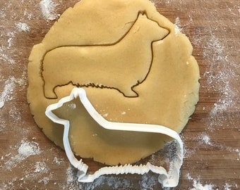 Pembroke Welsh Corgi cookie cutter, Corgi gifts, Fondant clay cutter, Dog biscuit, 3D Printed, Dog mom gift, Dog party favor, Biodegradable