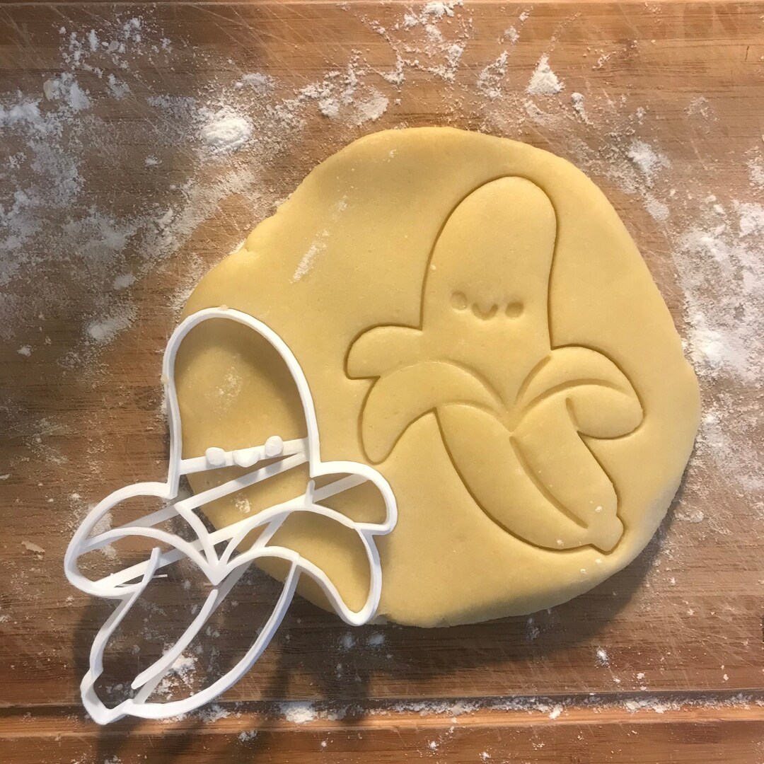 Banana Cookie Cutter Funny Gifts Christmas Present Foodie Etsy