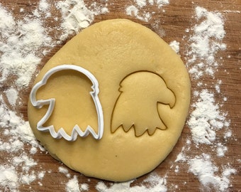 Eagle head cookie cutter, Bald eagle cookies, Polymer clay Cutter, Animal cookies, Jewelry cutter, Earring cutter, Bird lover gift