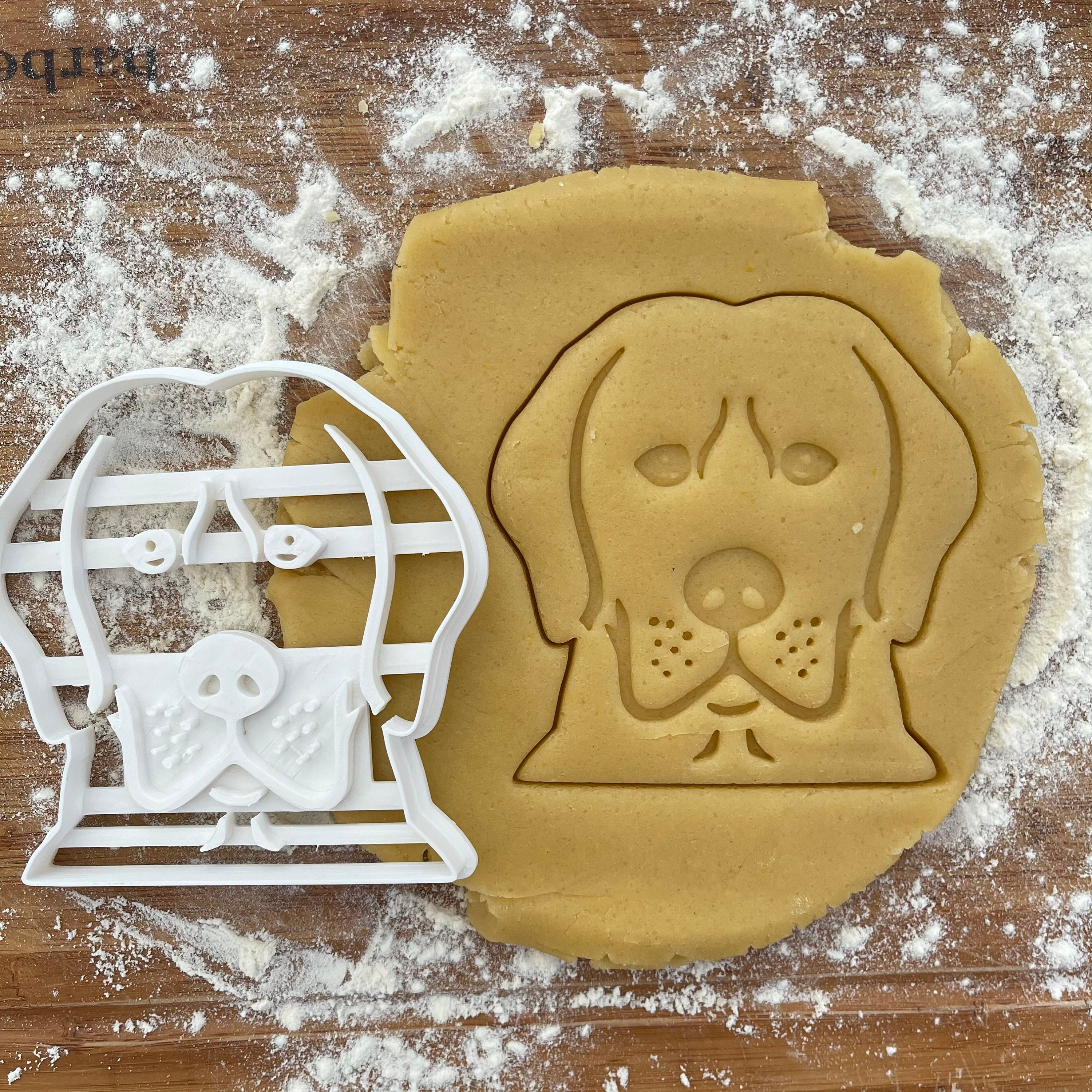 Labrador Retriever face cookie cutter, Labrador Retriever gifts, Labrador lover gift idea, Labrador mom, dog biscuit, fondant clay cutter