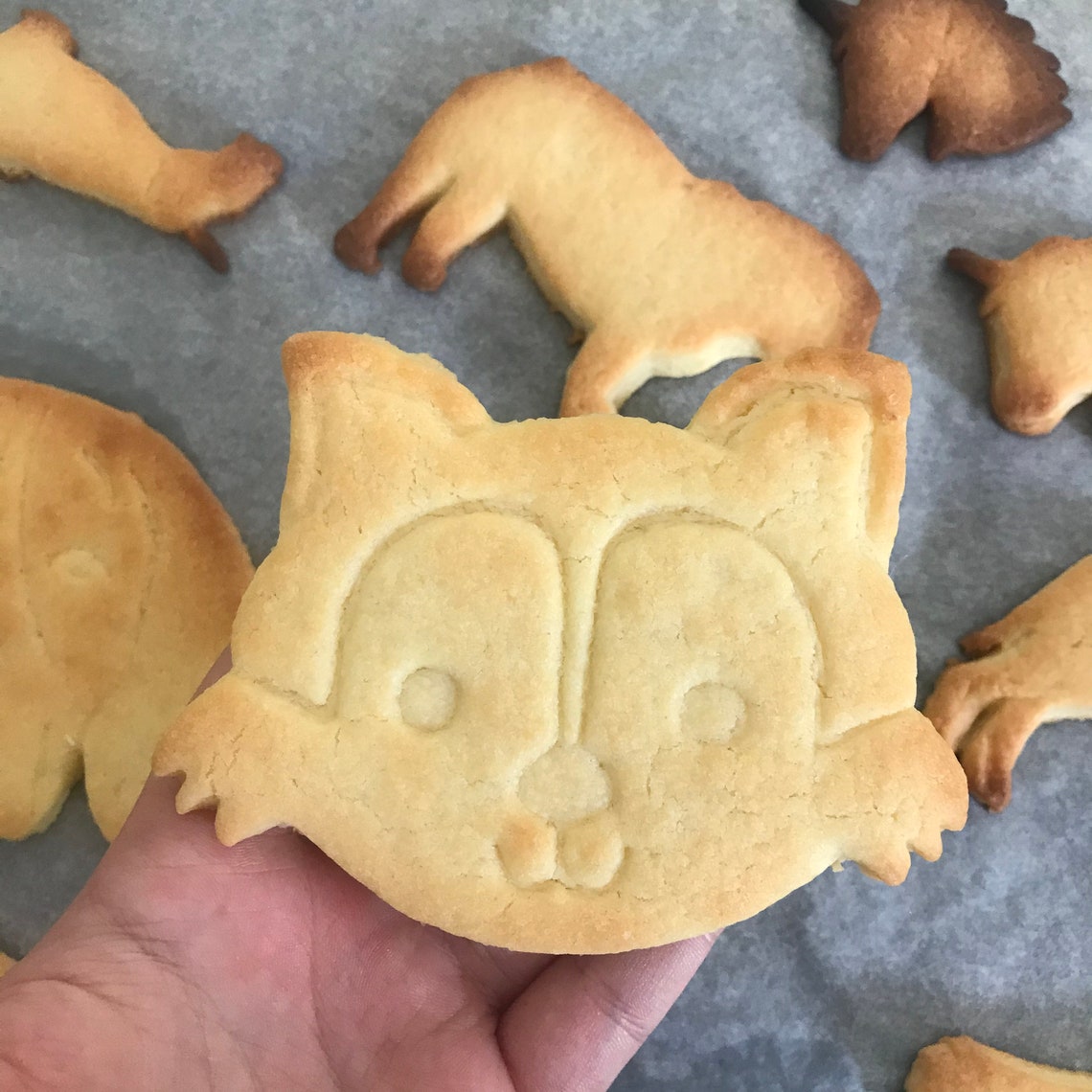 Fox cookie cutter woodland baby shower fondant clay cutter Etsy