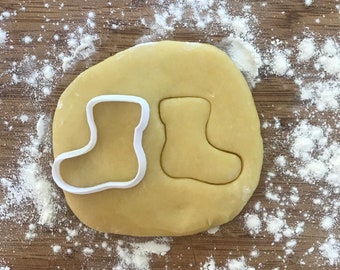 Christmas Stocking cookie cutter, Christmas cookies,Winter cookies, Winter party favors, Polymer clay Cutter, Jewelry cutter, Earring cutter