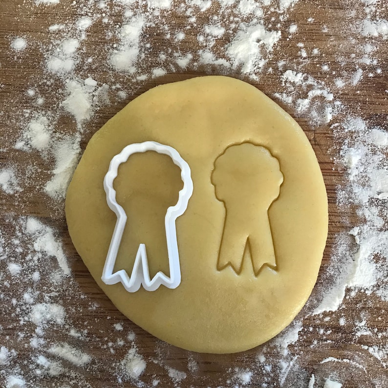 Award Ribbon Cookie Cutter Polymer Clay Cutter Earring Etsy