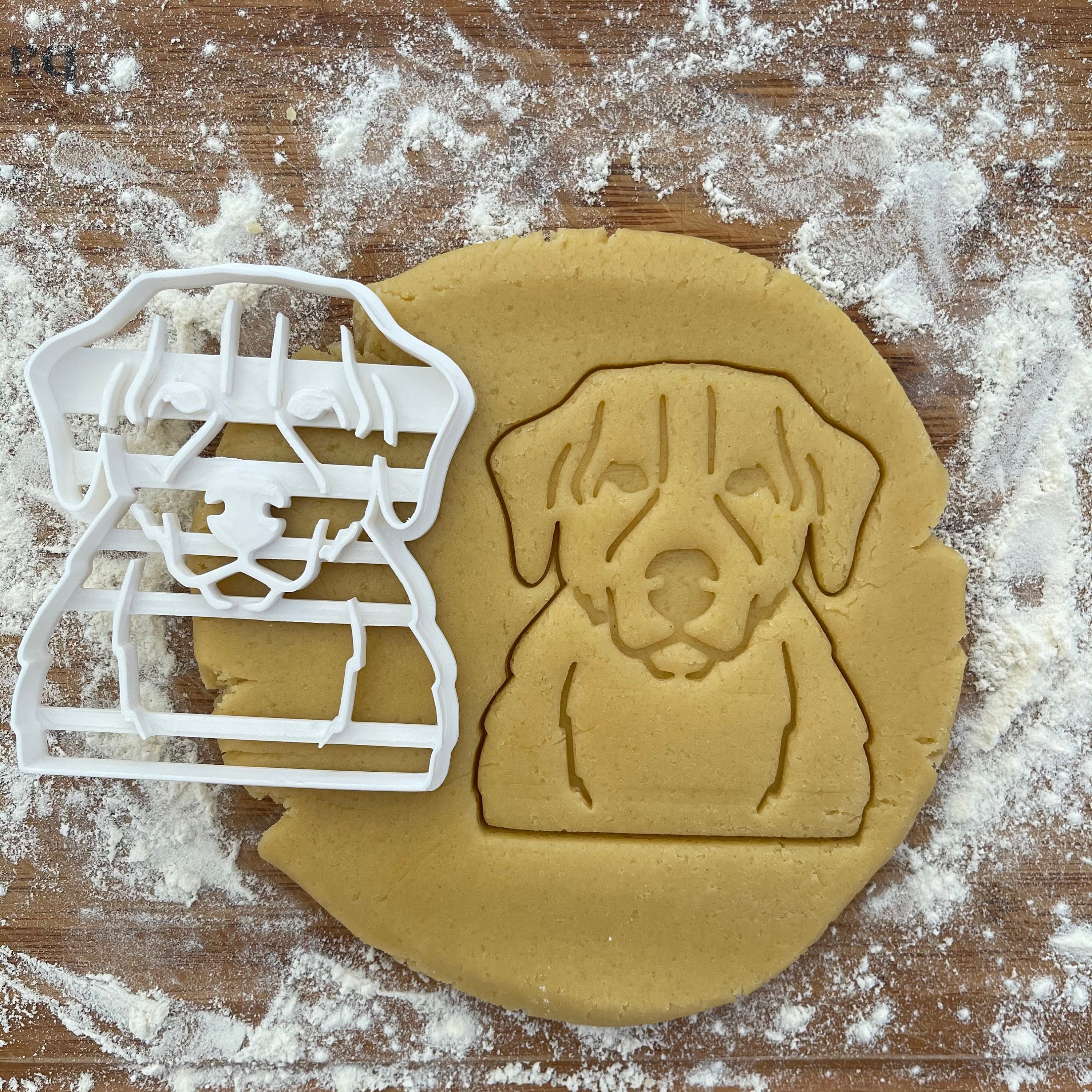 Bernese mountain dog face cookie cutter, Bernese mountain dog gifts, Bernese mountain dog lover gift idea, dog biscuit, fondant clay cutter