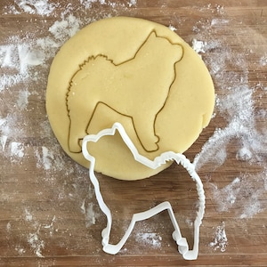 Chow chow cookie cutter, Chow chow gifts, Fondant clay cutter, Dog biscuit, 3D Printed, Dog mom gift, Dog party favor, Biodegradable