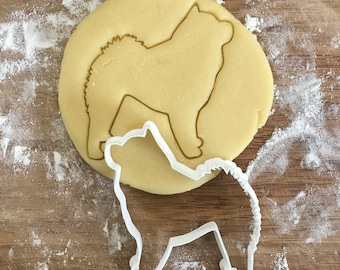 Chow chow cookie cutter, Chow chow gifts, Fondant clay cutter, Dog biscuit, 3D Printed, Dog mom gift, Dog party favor, Biodegradable