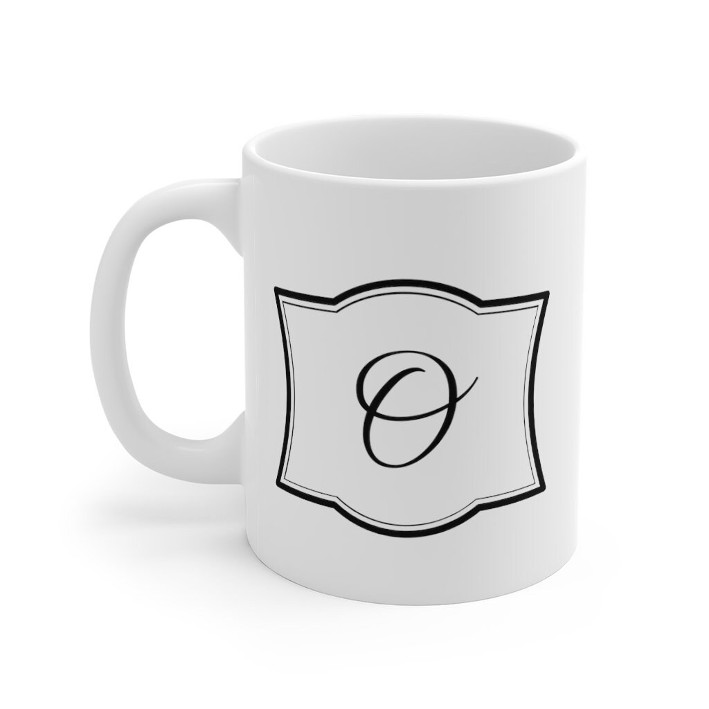 Letter O Coffee Mug 11oz