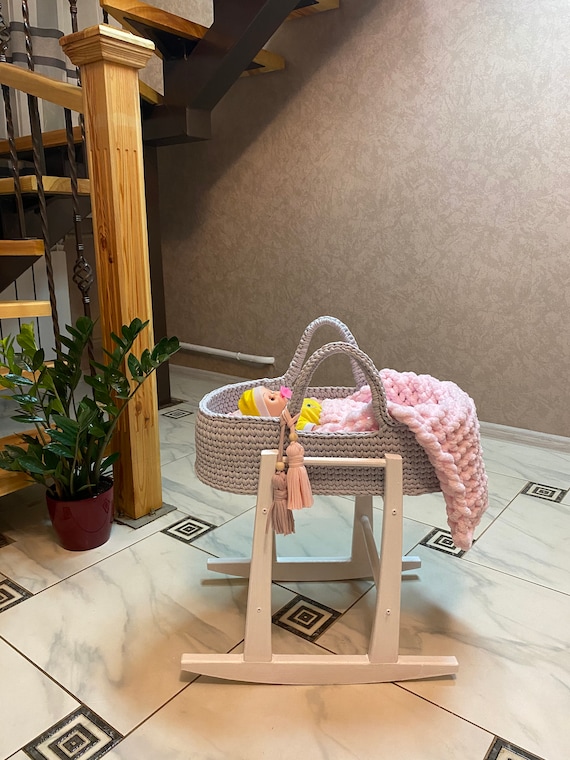 Doll Carrier Doll Crib Doll Moses Basket With Bedding Moses