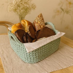 Bread Bin, Kitchen Bread Box, Rustic Bread Holder, Bread Storage Basket, Snack Box, Kitchen Organizer, Housewarming Gift, Christmas Gift