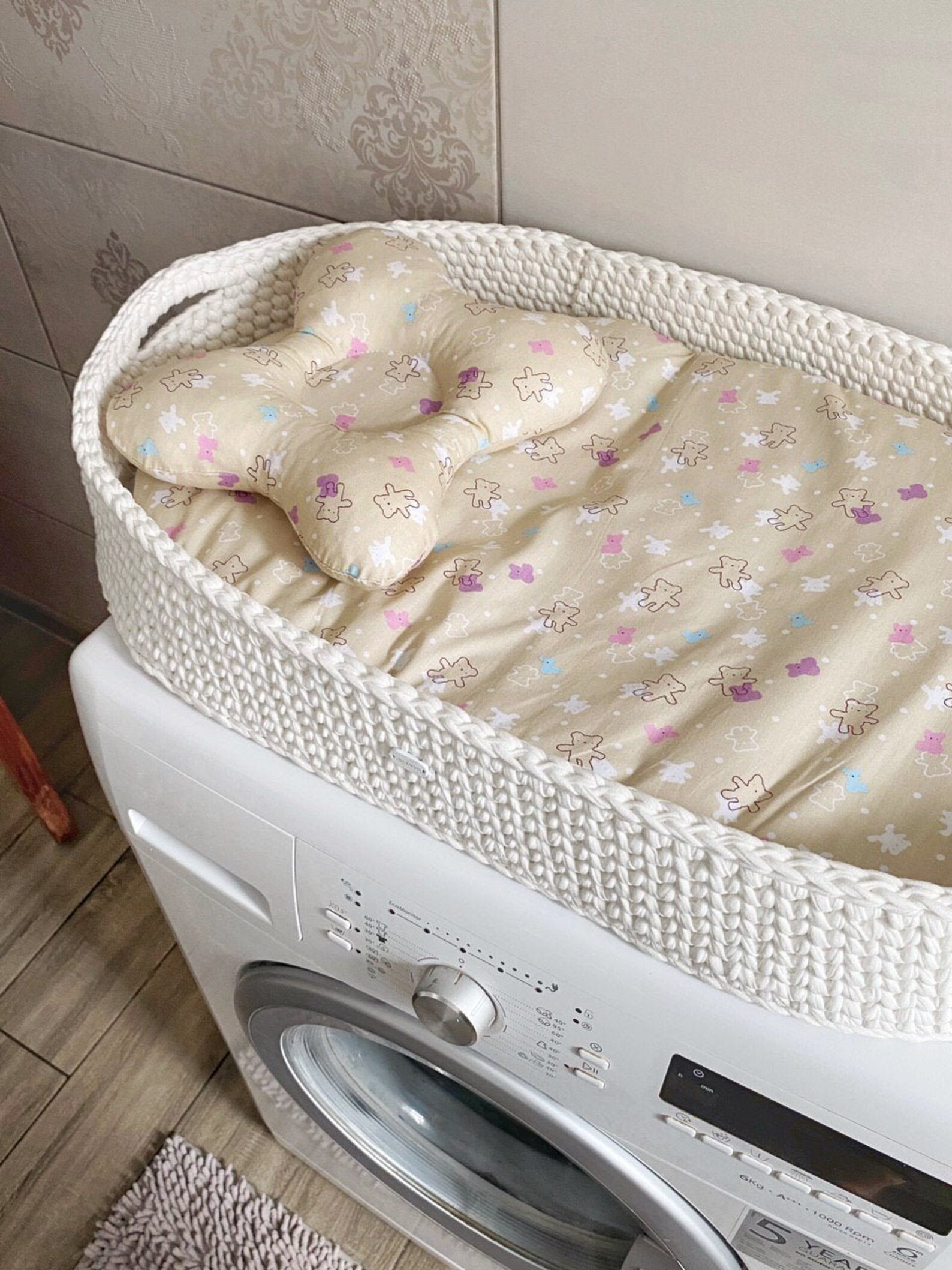 Baby Changing Basket Changing basket pad diaper changing Etsy