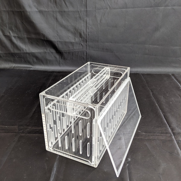 Additional box for sheet film basket with 6 sections